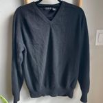 Black 100% Cashmere Sweater Size L Photo 0