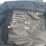 PacSun Womens High Rise Button Fly Distressed Baggy Jeans Eco Black Size 30 NWT Photo 9