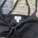 The Drop Minimalist  Black Cutout Bodycon Maxi Dress Women's Size M Photo 3