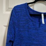 Forgotten Grace  long sleeve sweater blue & black heathered color size XL Photo 1