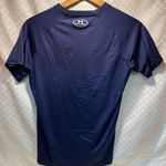 Under Armour Heat Gear T-Shirt Navy Blue Photo 4
