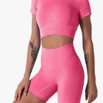 Amazon Hot Pink Workout  Set Photo 0