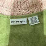 Energie  size medium green rib tank with lace Photo 5