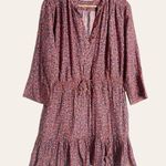 Rebecca Minkoff Chloe Smocked Floral Print Mini Dress Size S Photo 1