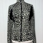 Michael Kors Cheetah Leopard Athletic Jacket Size P Photo 0