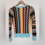 Missoni x Target Zig Zag V Neck Cardigan Sweater XS $65 Blue Photo 10