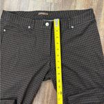 J. McLaughlin  Houndstooth Becca Slim Fit Legging Stretch Brown Black Pants 8 Photo 4