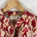 Chico's Linen Blend Button Up Short Sleeve Jacket 2 / Large Photo 1