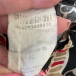 White Swan Women Scrub Top XL Foliage Print Medical Uniform Nurse Workwear Fall Photo 6