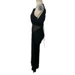 CHRISTOPHER ESBER Chlorophyte Ore Gown in Black 0 New Womens sheer Long Dress Photo 5