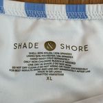 Shade & Shore  Blue/White Striped Bikini Bottoms Size XL Photo 2
