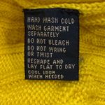 Ralph Lauren  Yellow Cable-Knit Cotton Pullover Sweater – Large – 1990s Vintage Photo 3