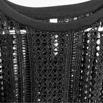 Fabletics Women’s Open Knit Sheer Cut Out Long Sleeve Cover Up Top Size Small Photo 3