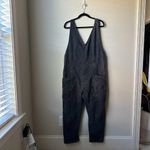 Free People We The Free High Roller Jumpsuit mineral black romper Size Large Photo 1