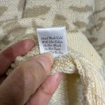 Pink Lily Tan Leopard Print Distressed Sweater Sz M Photo 6