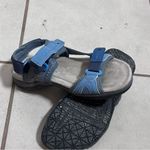 Earth Origins Women Blue Sandals Round Toe Strappy Casual Flat Sandals size 6.5 Photo 9