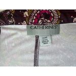 Catherines  Plus size tunic top 3XWP Womens 3X Petite Button front blouse Shirt Photo 1