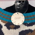 New | Women’s 1x/2x Oddy Boutique Leopard Print Sweater Brown Photo 7
