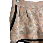 Aritzia Wilfred Pink Jacquard Baroque Tuxedo Shorts Size 4 Photo 3