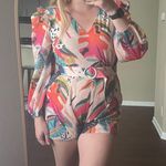 These Three Boutique Boutique tropical romper Photo 0