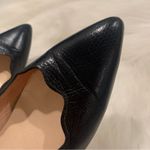 French Sole FS/NY Woman’s Scalloped Terrazzo 2 Navy Leather Wedge Shoe S… Blue Size 6.5 Photo 9