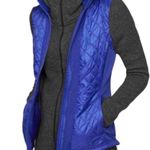 Athleta Rock Springs Lightweight Quilted Full Zip Vest Cobalt Blue Size Small Photo 0