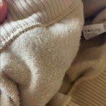 Comfy Tan Pullover Snap up Turtleneck Sweatshirt New Size XS Photo 10