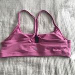 Johnny Was CALME Racerback Sports Bra Ease Cross Back Yoga Pink Purple NWOT XL Photo 1