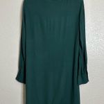Madewell Smokey Spruce Button Down Novel Dress, Sz Large Photo 6