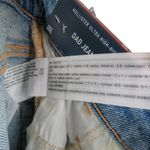 Hollister  Ultra High-Rise Dad Jean Medium Wash Ripped Wide Leg Jeans 00 24" NWT Photo 9