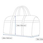 N. Gil Navy Quilted Elephant Boho Duffle Bag NWOT Blue Photo 4