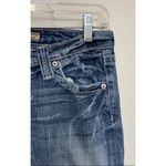 Big star Blue Sweet Ultra-Low Rise Crop - Size 28XL Photo 2