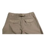 Cache  Embellished Zipper Ankle Adjustable Self Belt Pant Jean New Stretch Sz 8 Photo 8