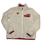 Columbia Wisconsin Badgers Mountain Side Sherpa Fleece Full-Zip Jacket Womens XL Photo 0