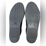 Sheridan Mia by Anthropology black suede and leather floral shoes size 42 (US12) Photo 7