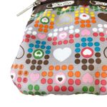 LeSportsac ❤︎ Iconic Ripstop Crossbody Bag Handbag ❤︎ Colorful Heart Dot Print Photo 3