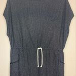Marine layer  Lola Cocoon Dress Gray Stripe Size S Photo 4