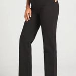 Betabrand  Classic Dress Yoga Pants Women’s Size Small Black Straight Leg Stretch Photo 0