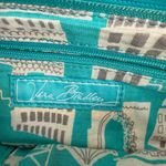 Vera Bradley  Turquoise Quilted Cosmetic Bag Photo 3