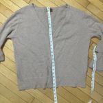 POL  brand from boutique Ruffled Sleeve Blush Pink Open Cardigan - small Photo 10