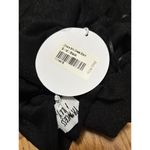 Princess Polly NWT  Chiara Party Long Sleeve Wrap Mini Dress Black Glitter Sz S/M Photo 7