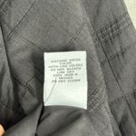 Habitat Liv  Clothes Jacket Womens Medium Black Plaid Quilted Button Front Artsy‎ Photo 7