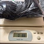 Calvin Klein  women's size large black velour cropped cardigan jacket formal NWT Photo 11