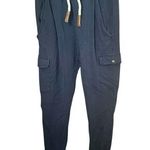 Wanakome  navy blue cargo sweatpants size M Photo 0