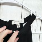 Monteau  Dress Size Small Mini Womens Fit & Flare Black Sleeveless High Neck Photo 1