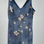 Byer Too! California Women's Blue Floral Maxi slip babydoll Dress vintage 13 Size undefined Photo 7