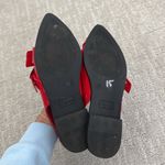 Seychelles  Avanna Slingback Buckle Flats Women Red Pointed Toe Memory Foam Photo 7