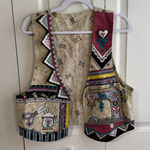 Handmade  90s sewing open front vest Photo 0