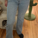 PacSun  Light Blue High-Waisted Bootcut Jeans Photo 0