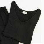 Pure Fiber Delilah black loungewear sweater! Size L Photo 6